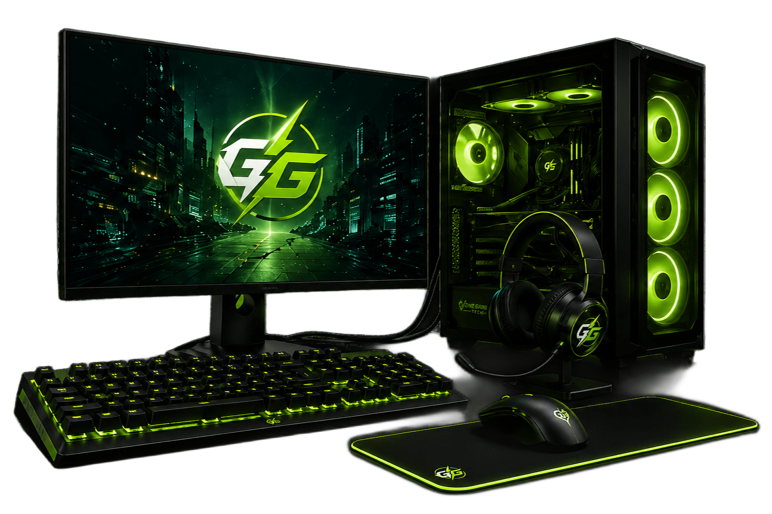Gaming PC setup